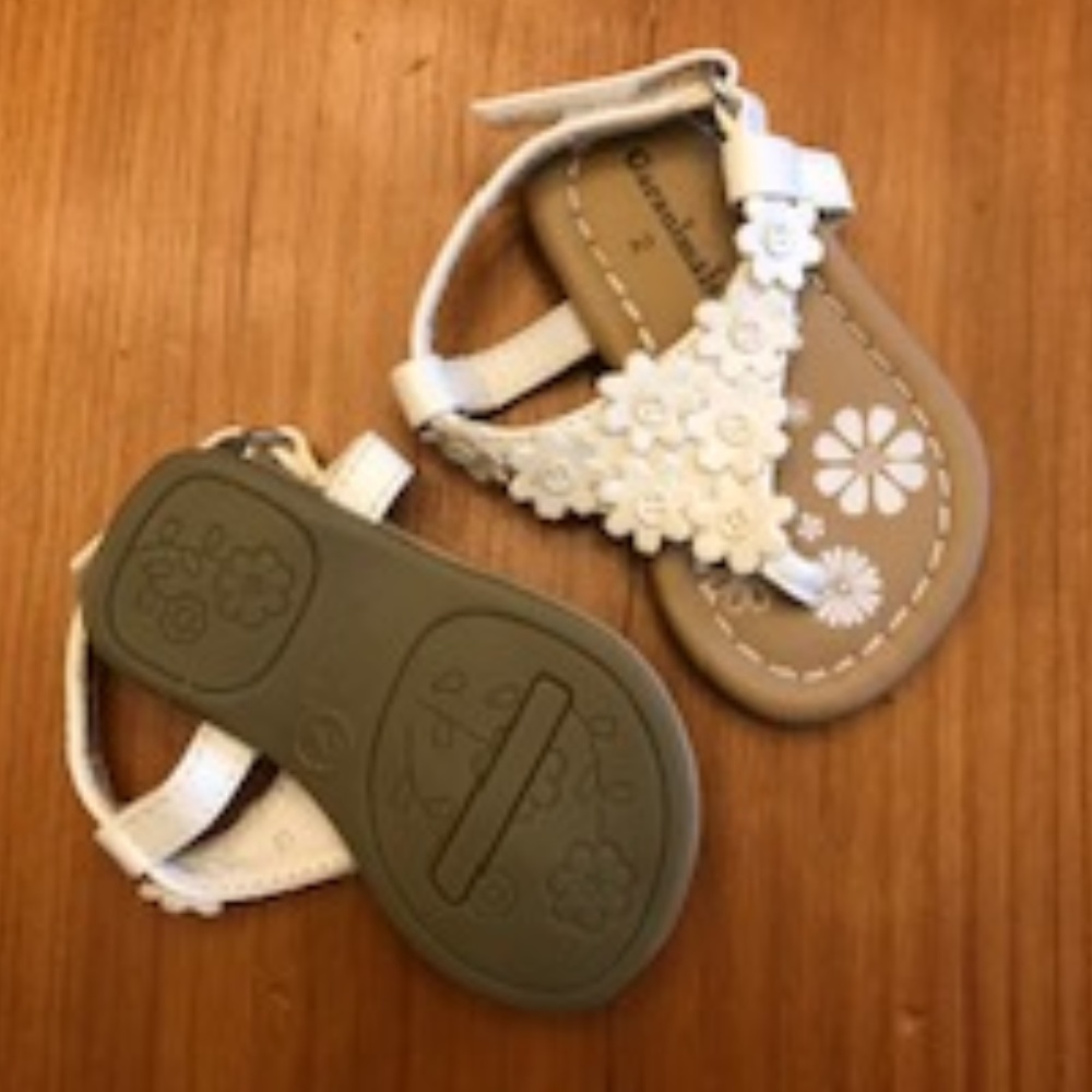 Baby Girl White Sandals